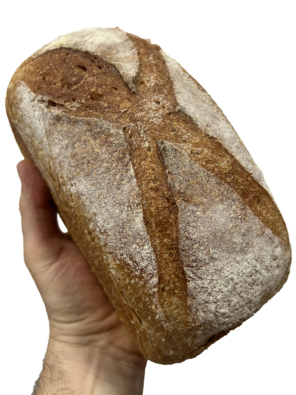 Pan de espelta y trigo